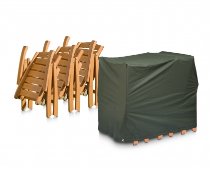 Schutzhülle für Sessel Wood Cover 60x90x80cm grün 146455-S 